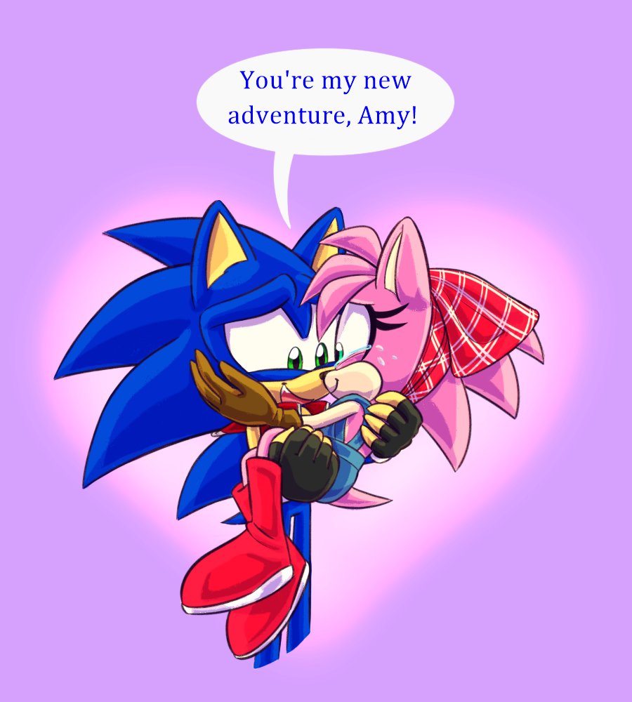 WHAT IF SHE WAS THE ADVENTURE AND FREEDOM YOU WERE LOOKING FOR ALL THIS TIME?!
#SonAmy