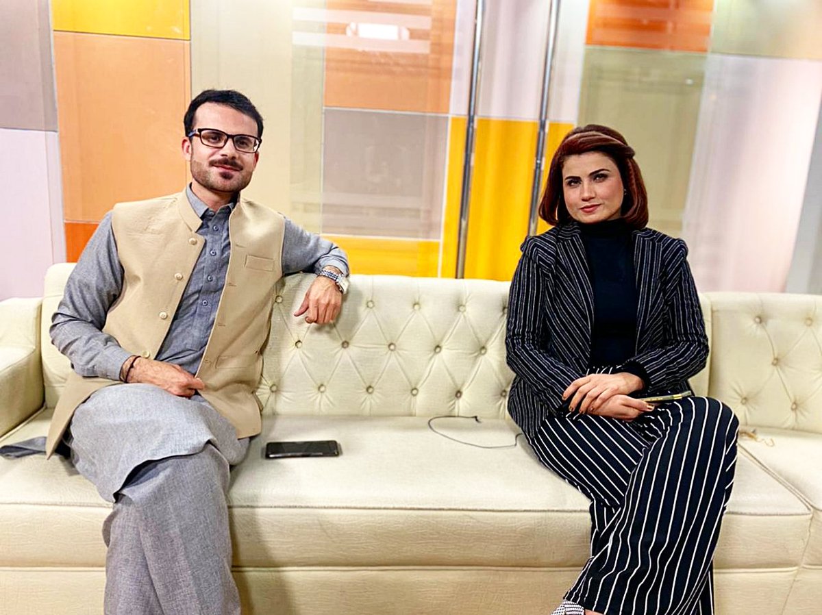 MudassirSayyed's tweet photo. Program stari mashi with Two young and highly talented youngster's. 
Harris ahmed and Irfan Mehsud 
@KhyberNews247  @ShadBegum 
@irfanmehsoodgwr  @parishaykhan22 https://t.co/0HvMl24FxU