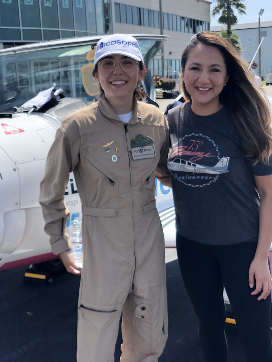 A huge congratulations to @zararutherford for breaking the recording of being the youngest woman to fly solo around the world! You made history at the age of 19. 

You have inspired so many people, especially me!

Congrats, Zara! YOU DID IT!!! ✈️🌍🙌🏽👏🏽💯🔥