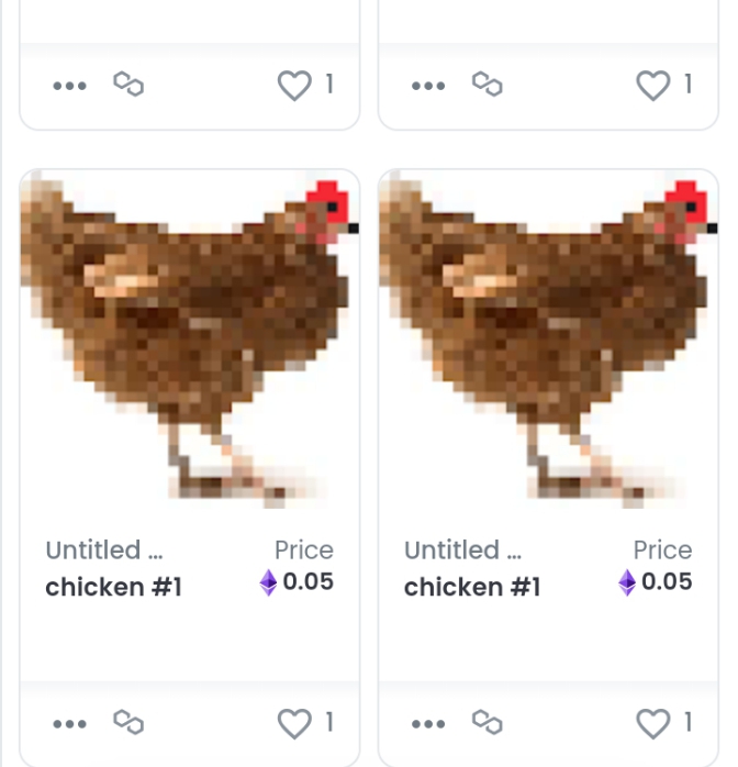 Crypto chicken on the blockchain

opensea.io/chicken-projec…

#Metaverse #NFTCommunity #web3 #Crypto #BTC