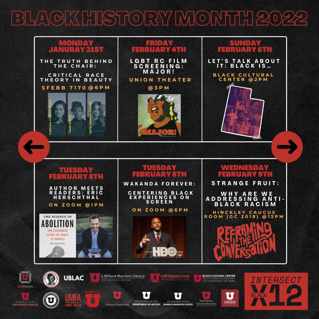 Black Cultural Center, University of Utah tweet media