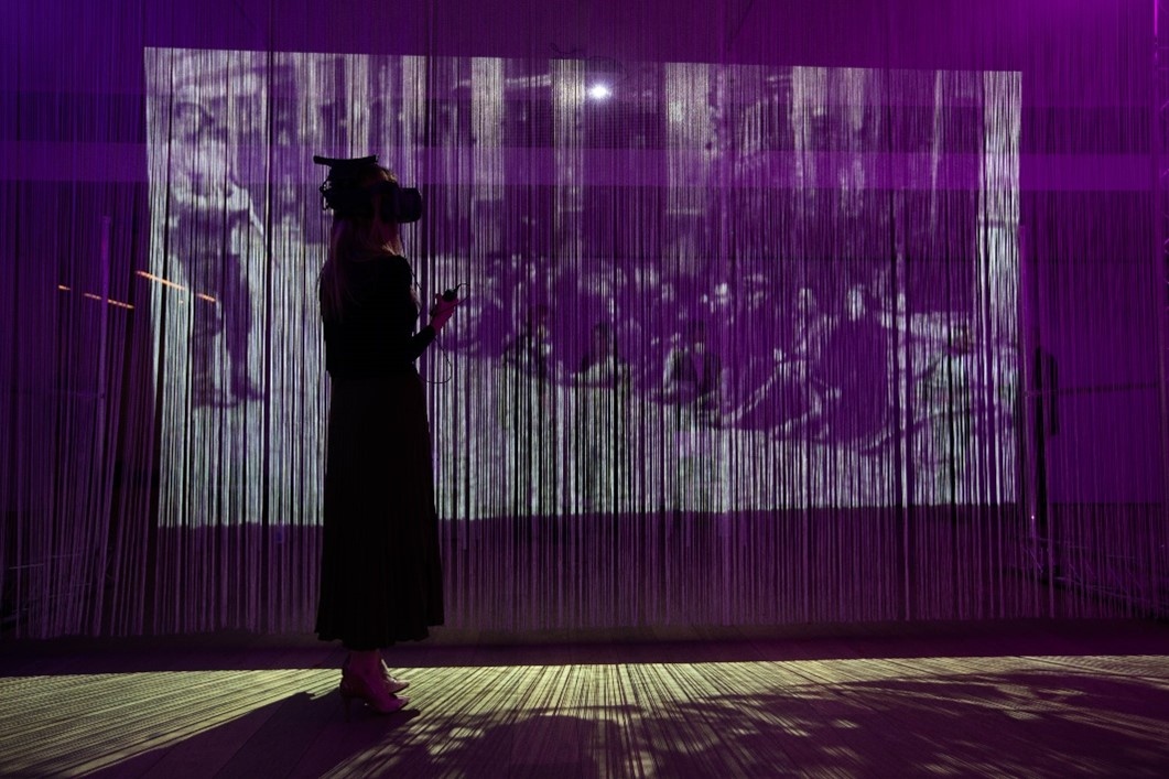 HolocaustCentUK's tweet photo. “The Eye as Witness: Recording the Holocaust” opens at Lakeside Arts Gallery this Saturday!
Thanks to @ace_midlands
Come along to explore how cutting-edge technology can challenge our view of the Holocaust.
Now on @LakesideArts https://t.co/Q3Zyoul8Sw #EyeAsWitness https://t.co/Lb5g6N8sc8