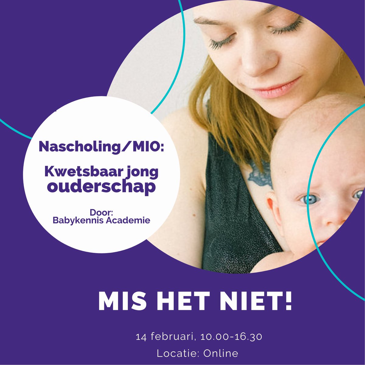 Sluit je ook aan bij deze nascholing over kwetsbare ouders? - mailchi.mp/babykennis/4ca…