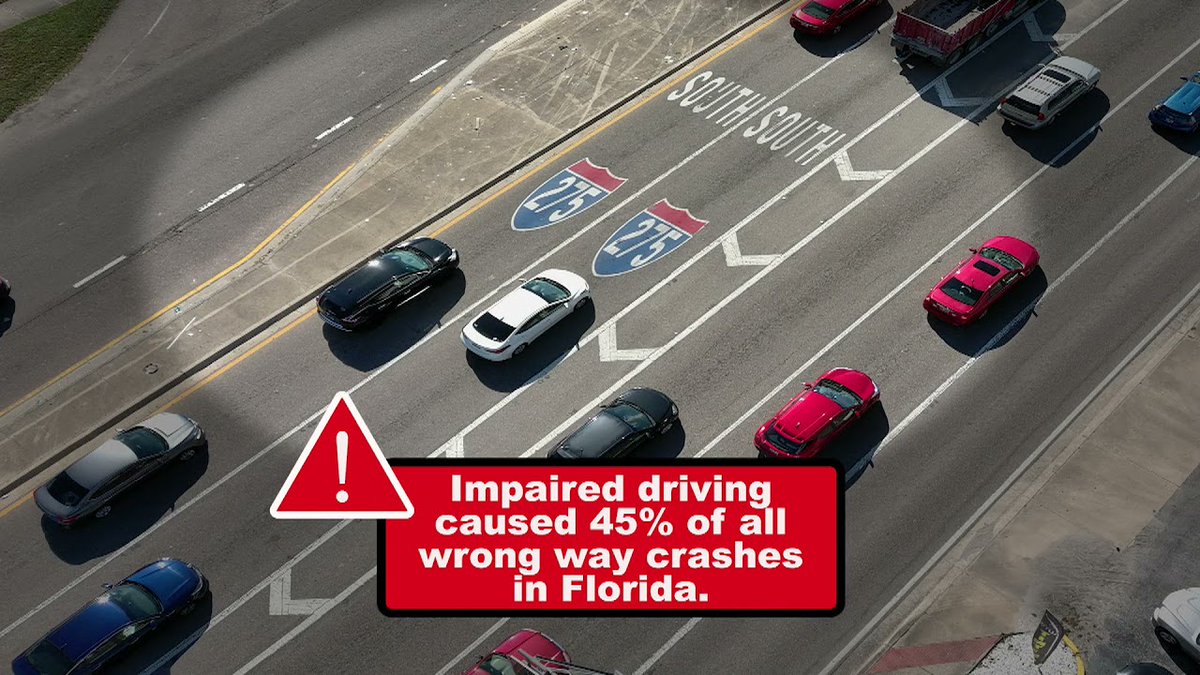 MelissaWandall's tweet photo. Wrong-way drivers are on the rise!
Please WATCH and SHARE this video from our partner, Alert Today Florida to help others understand the dangers of impaired driving.
https://t.co/bH4Peoo47D
#RoadSafety #VisionZero #wrongwaydrivers https://t.co/6fE0nOaYpk