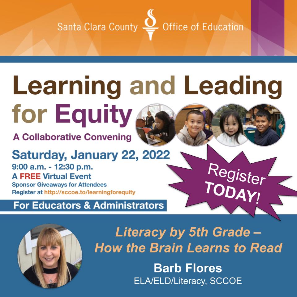 Join @barbflores17 in exploring ways to strengthen students reading foundations. #WeAreSCCOE Check out full sched 🔗➡️ bit.ly/ll4esched