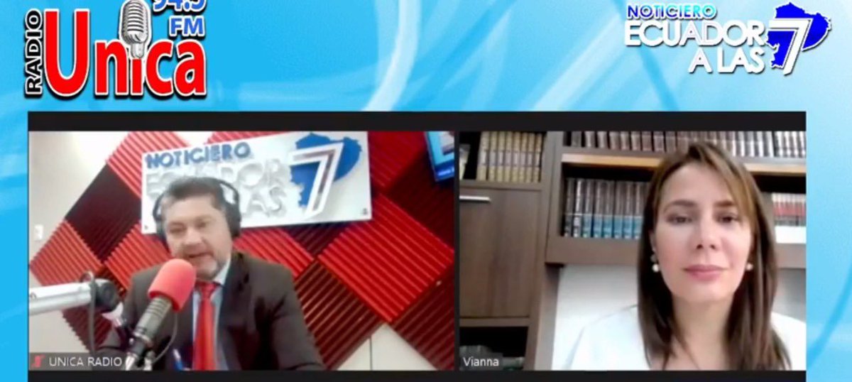 Generamos un ecosistema con conectividad y habilidades digitales. En <a href="/radio_gaviota/">Radio Gaviota 105.1</a> con <a href="/CarlosEgaviota/">Carlos Espinoza R.</a> y <a href="/RadioUnica945FM/">Radio Unica 94.5 FM</a> con <a href="/fparedes_/">Freddy Paredes</a> expliqué que los proyectos de MINTEL beneficia a 1.6 millones de personas. Tenemos más WiFi, Internet y repotenciación de #PuntosDelEncuentro.