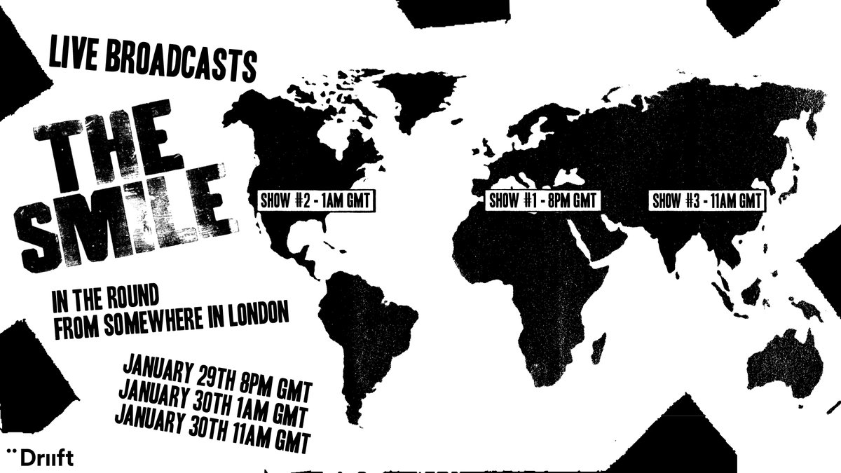 We're overwhelmed with how quickly the three shows on 29th &amp; 30th sold out. Thanks so much for your response.
We wanted try to make a global audience inside the venue as well as online, so we've held back some venue tickets for sale...