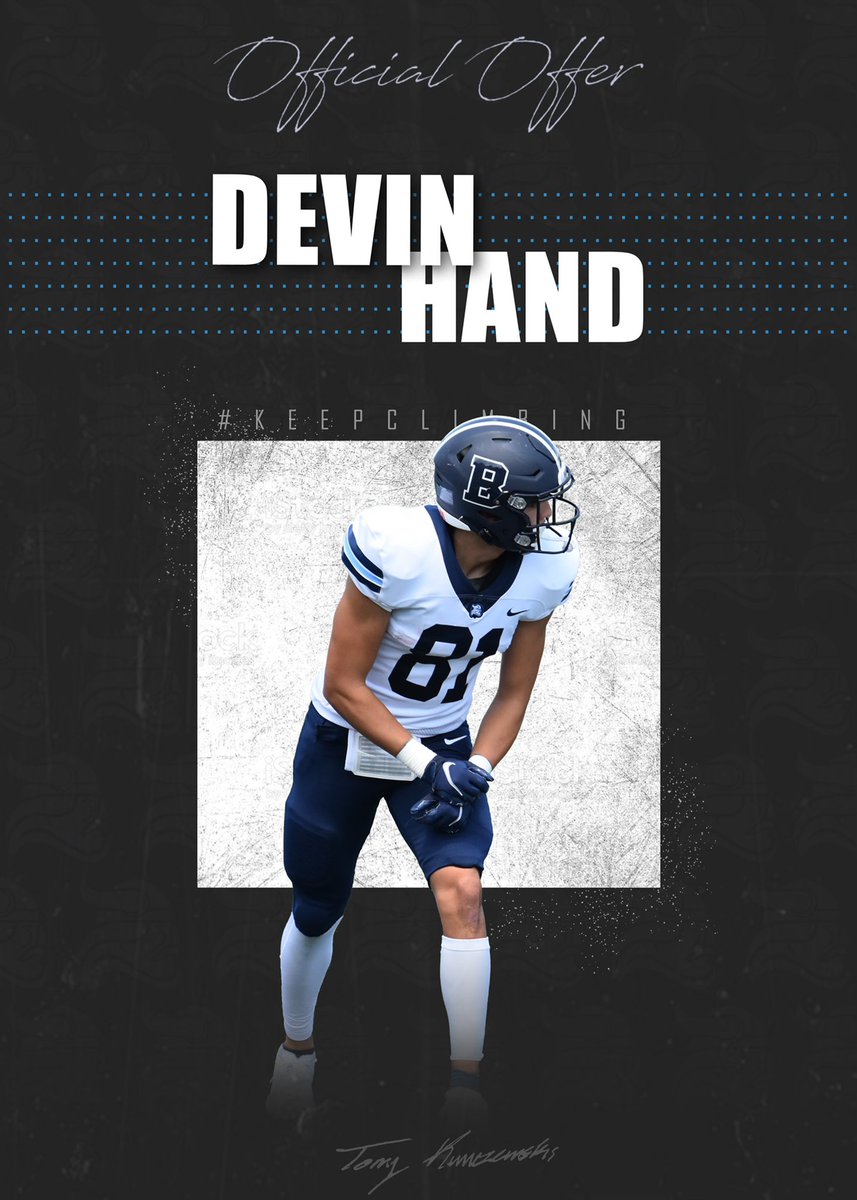 devinhand11's tweet photo. Blessed to receive my third offer @BerryFootball! Shoutout @ColinDuling and @BCCoachK for giving me this opportunity! @GrantMyers44 @RecruitGeorgia @CoachShawww @PickensFootball https://t.co/oQscH7ZZnH