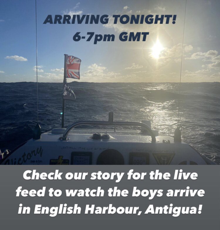 Salty Sappers (@saltysappers) on Twitter photo ๐ธโโ๐๐๐โ๐พ ๐๐๐ป๐ธ๐ ๐๐ฝ
And on the 39th day, the SALTY SAPPERS arrived.
Between 6pm and 7pm GMT the boys will be pulling into English Harbour.
As soon as I have the live link to view their arrival I will post it!
#TWAC2021
<a href="/Proud_Sappers/">Corps of Royal Engineers</a> ๐ธโโ๐๐๐โ๐พ ๐๐๐ป๐ธ๐ ๐๐ฝ
And on the 39th day, the SALTY SAPPERS arrived.
Between 6pm and 7pm GMT the boys will be pulling into English Harbour.
As soon as I have the live link to view their arrival I will post it!
#TWAC2021
<a href="/Proud_Sappers/">Corps of Royal Engineers</a>