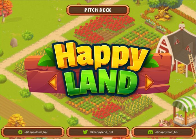 kemholder's tweet photo. @Ralvero My hidden gem 1000x potential is $HPL. Searching to know more ...
@HappyLand_HPL $HPL #Farm2earn #free2play #metaverse #P2E #NFT #100xgems https://t.co/RfePws9eW4
