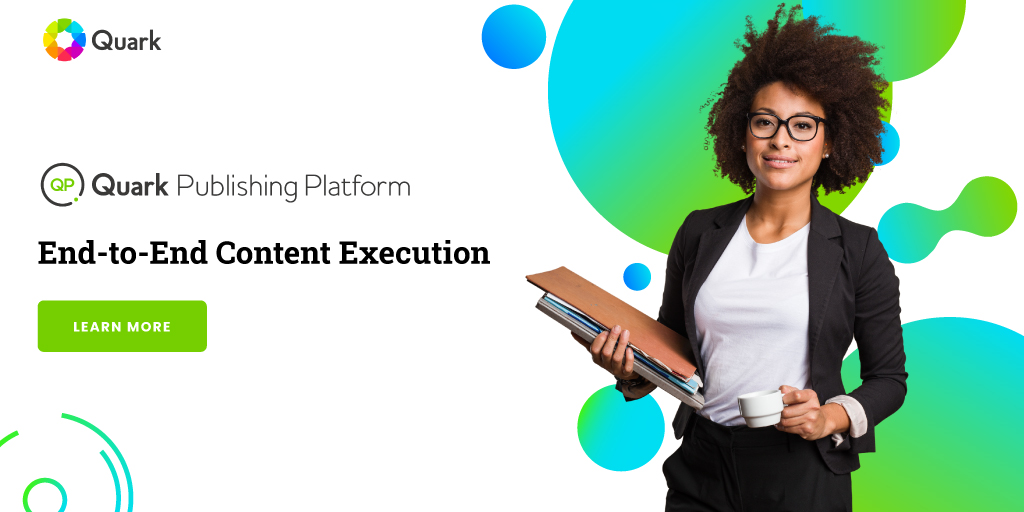 QuarkXPress's tweet image. Quark Publishing Platform automates content creation, collaboration, assembly, publishing and analysis. Learn more. buff.ly/3KwM0ZZ
#QuarkPublishingPlatform #ContentAutomation #ContentThatWorks
