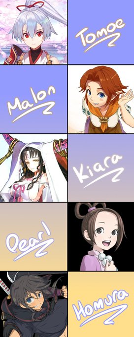 Monthly pic voting is up on Fanbox!

https://t.co/2iloDJv3A6 