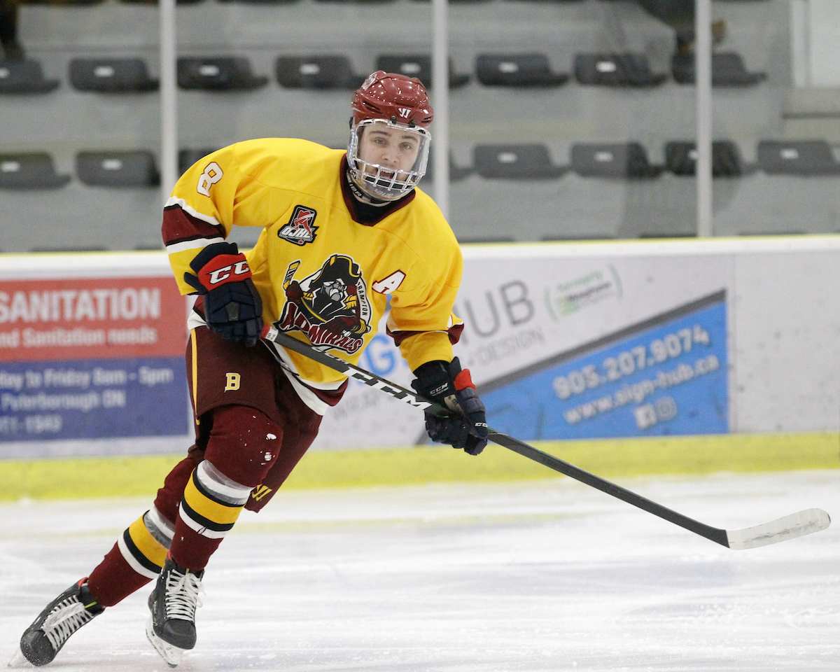 OJHLOfficial's tweet photo. THE CAPTAINS | Sebastian Bulovs (@Bulovss71) happy to help guide the ship in Caledon

Ex-OHLer eyes @USPORTSca after the @AdmiralsJrA

📰 ⏬
https://t.co/bE9MAxe3sp

By Ron Valentine @ronandlynda
📸: Tim Bates | @ojhlimages 

#leagueofchoice https://t.co/7jZgs74S04