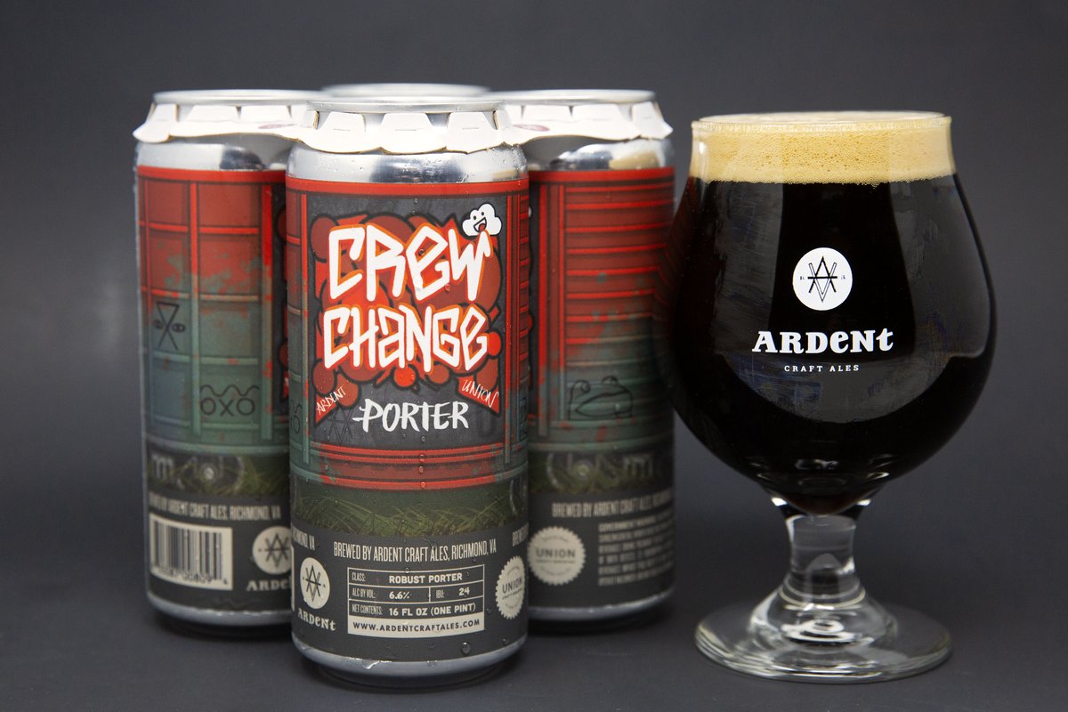 Ridin’ the rails down to @ArdentCraftAles for the release of our collab - Crew Change Porter! Get on board! https://t.co/JoKsZbLy5z