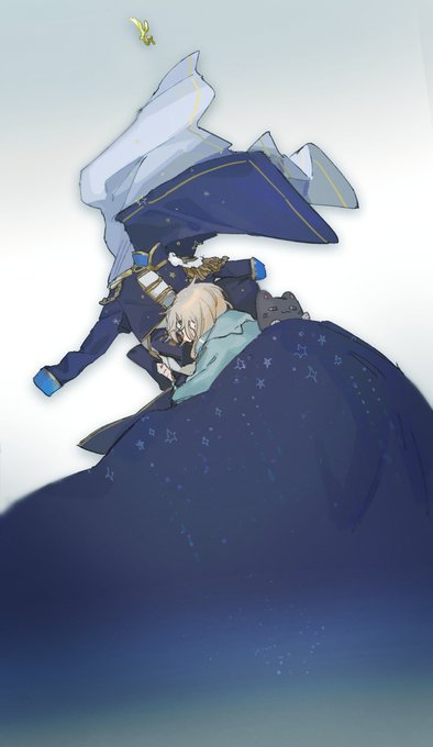 「blue cape」 illustration images(Popular｜RT&Fav:50)