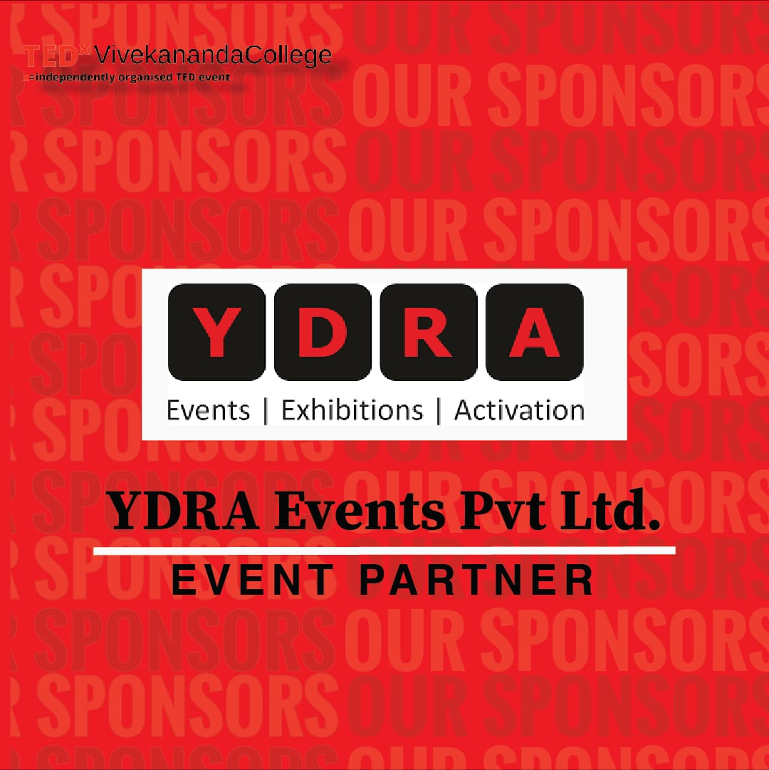tedxvnc's tweet photo. Team TEDxVivekananda proudly presents our event partner YDRA Events Pvt. Ltd. ✨
YDRA Events Private Limited is a company offering management and audio-visual services.
We acknowledge your support, financial or otherwise, and express our gratitude for the same. 💫

#tedxvnc #YDRA https://t.co/PyPXh4VLbI