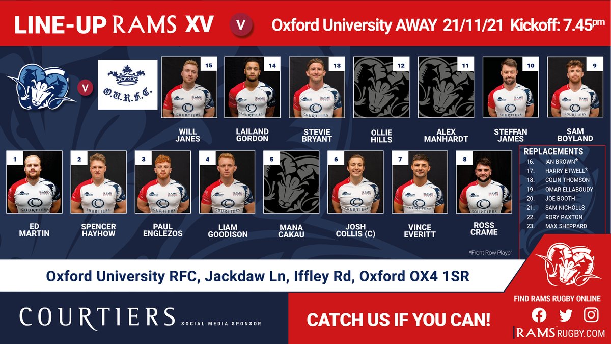 ramsrugby.com/news/team-news…

TEAM NEWS: CAKAU TO START UNDER FRIDAY NIGHT LIGHTS!

Titans side revealed for bonus trip to <a href="/OURFCblues/">OURFC</a> tomorrow!