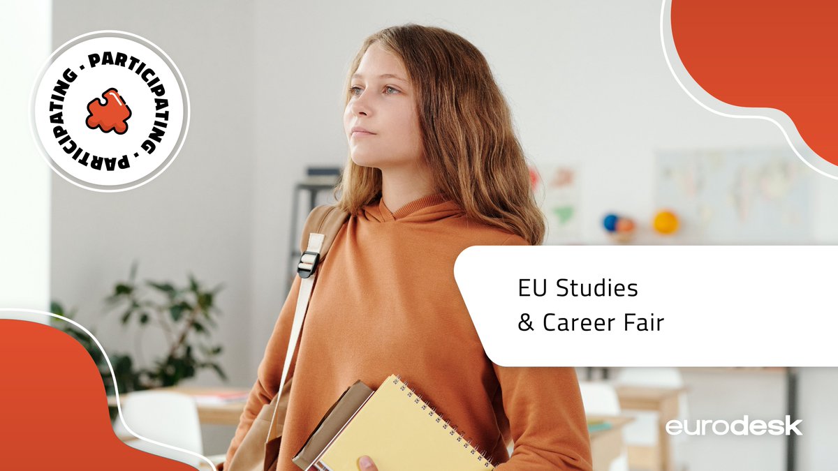 Eurodesk (@eurodesk) on Twitter photo 📢Join the EU Studies & Career Fair 2022, online from 2 to 3 February❗
💥Organised by Politico the event is free and is aimed at connecting participants with their next career steps.
💻 interested participants need to pre-register.
🔗bit.ly/3tS0y0i
<a href="/EUstudiesfair/">POLITICO's EU Studies and Career Fair</a> 📢Join the EU Studies & Career Fair 2022, online from 2 to 3 February❗
💥Organised by Politico the event is free and is aimed at connecting participants with their next career steps.
💻 interested participants need to pre-register.
🔗bit.ly/3tS0y0i
<a href="/EUstudiesfair/">POLITICO's EU Studies and Career Fair</a>
