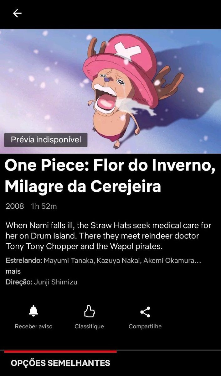 One Piece: Flor do Inverno, Milagre da Cerejeira