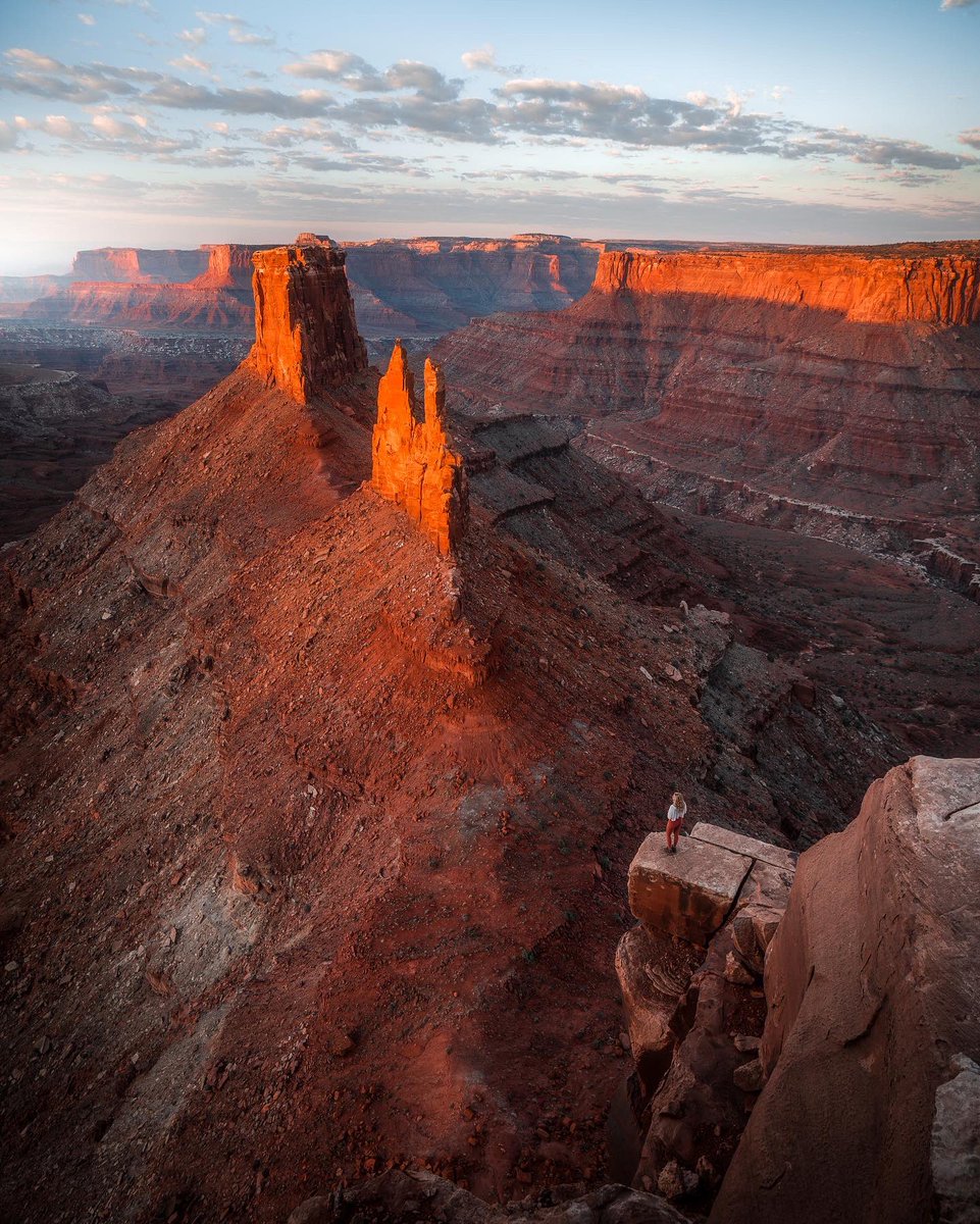 Standing on the edge