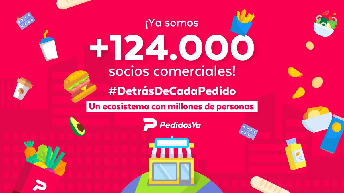 ¡Ya conectamos más de +124.000 #SociosComerciales en todo Latam con millones de usuarios/as (y vamos por más 😏)!