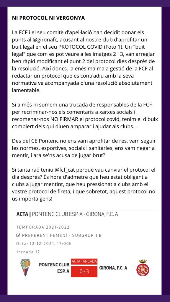 pontencfemeni's tweet photo. NI PROTOCOL NI VERGONYA! https://t.co/O9u1gvZlU0