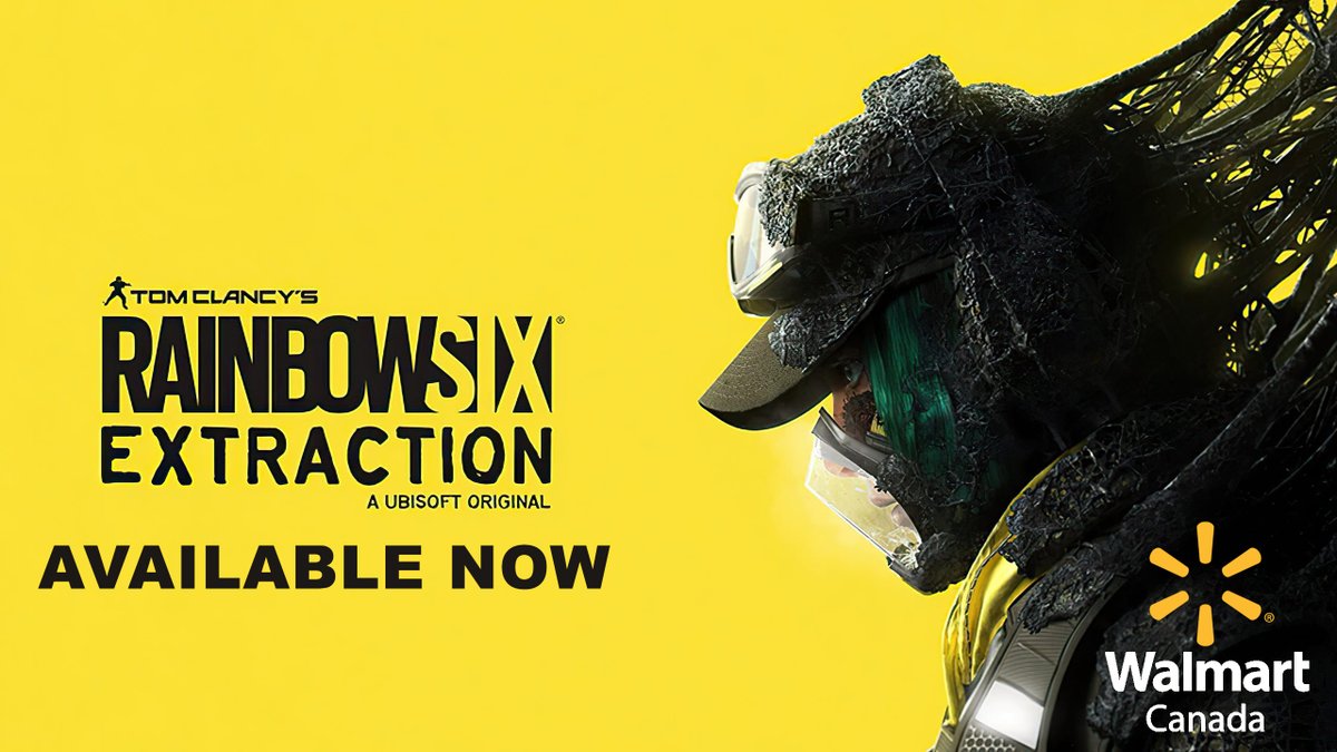 WalmartCAGaming's tweet photo. ⚠️ Stand by for extraction ⚠️

Rainbow Six Extraction is available now on PS4, PS5, Xbox One and Xbox Series X|S.

Secure your copy here: https://t.co/RBOx0qCX60

Are you planning to play? 🎮 https://t.co/iXWNyYOcB5