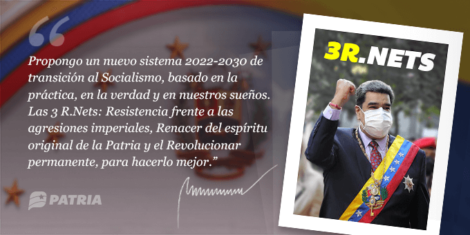 #ULTIMAHORA || Inicia la entrega del Bono 3R.Nets enviado por nuestro Pdte. @NicolasMaduro a través del Sistema @CarnetDLaPatria. La entrega tendrá lugar entre los días 20 al 29 de enero de 2022. @MSVEnContacto @Mippcivzla #20Ene #JuegosNacionales2022