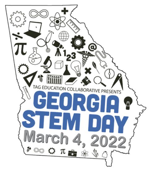 Georgia STEM Day is coming up soon!

Mark your calendars for March 4th. Visit tagedonline.org/georgia-stem-d… for more details.