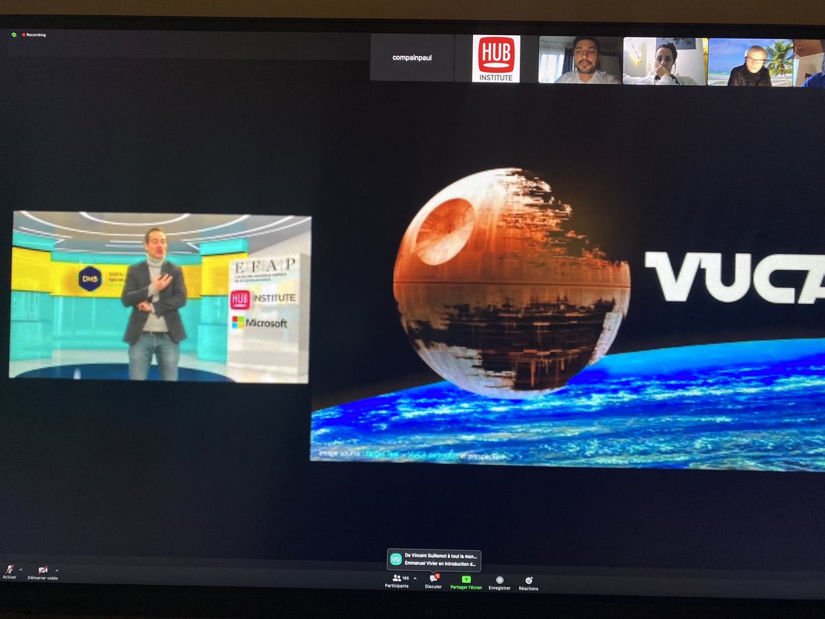 Quel plaisir d’écouter <a href="/sebimbert/">Sébastien Imbert</a> CMO de <a href="/microsoftfrance/">Microsoft France</a> sur sa philosophie en entreprise, son mindset et sur sa perception du marketing d’hier d’aujourd’hui et de demain. Merci à mon école le  #MBADMB de permettre ces interventions d’une qualité incomparable !