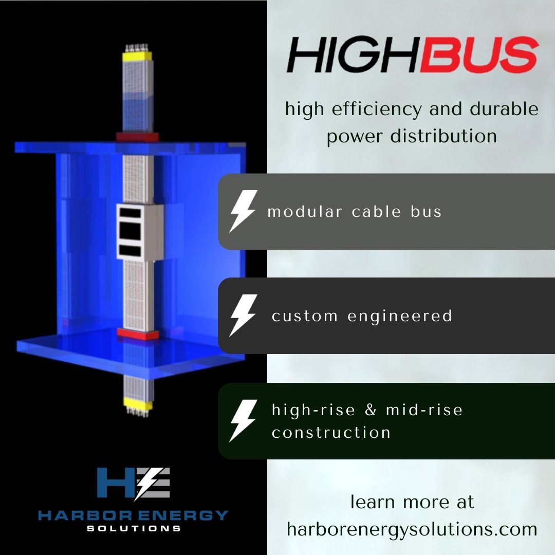 harbor_energy's tweet image. HighBus is a fully customizable modular cable bus power distribution system configured to building requirements &amp;amp; custom lengths for specific floor heights in high-rise &amp;amp; mid-rise construction harborenergysolutions.com/high-bus/ 
#powerdistribution #powerdistributionsystems #electricpower
