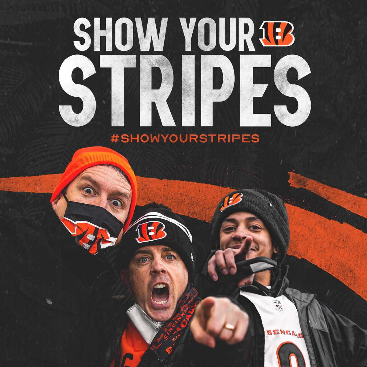 Cincinnati Bengals on X: TOMORROW 🔜 SHOW YOUR STRIPES! Wear your