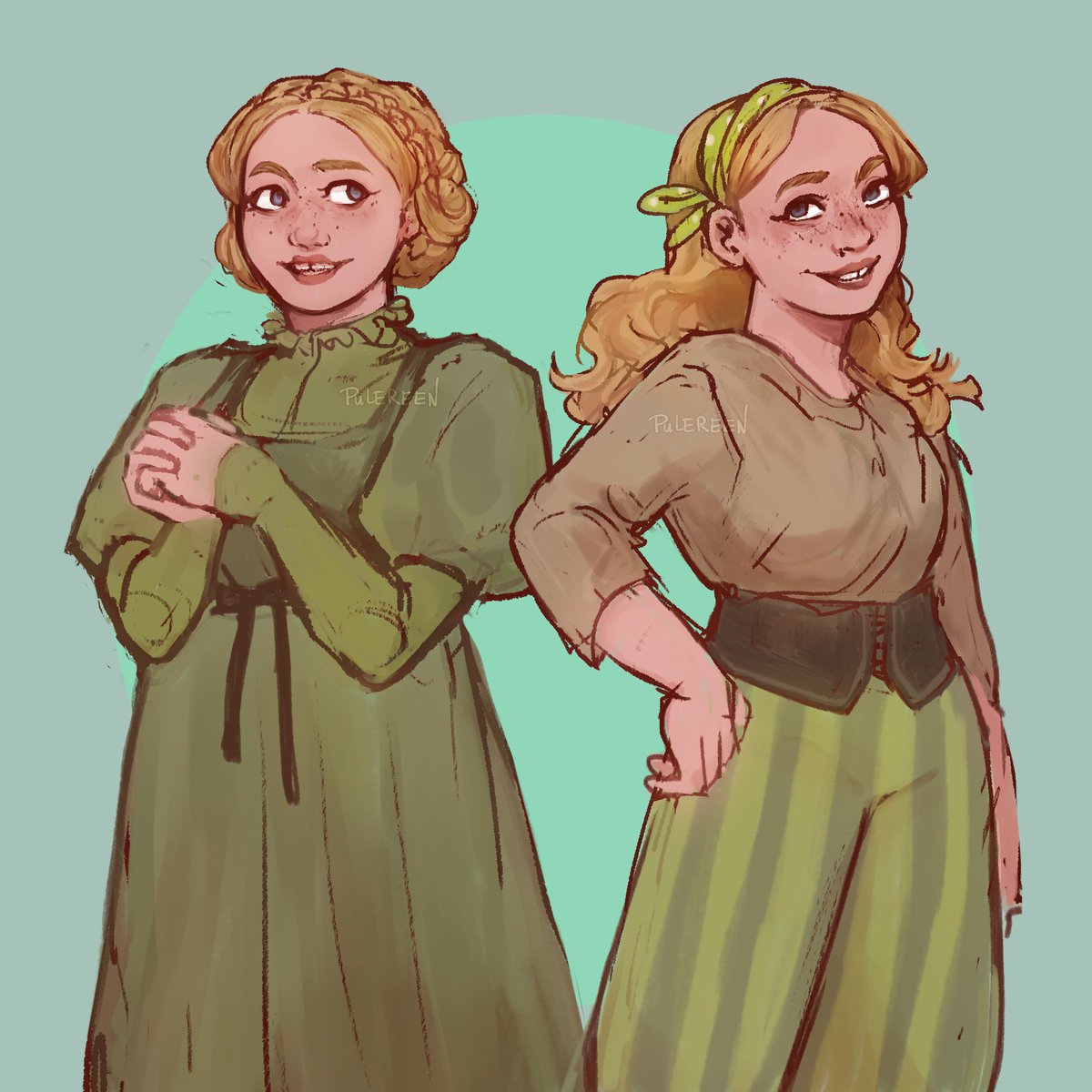 pulereen's tweet photo. SO since we didnt get to see Jennifer in the movie I just designed her myself bc I love her so much fr #pbom https://t.co/DV7yEsfC27