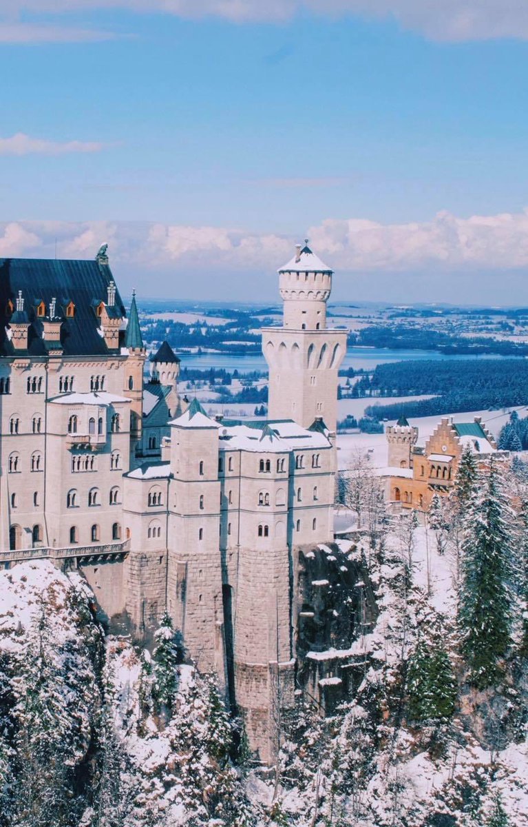 🏰 Neuschwanstein Şatosu, Almanya.