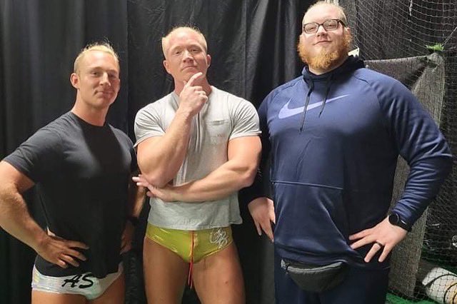 ClearLikeWater1's tweet photo. Some photos from the #GoldenBoy’s return for @NWF_Wrestling’s #WrestleBlast!
Thanks for capturing these moments, T and T Wrestling Photos! Until next time, #NWF.
#ThatDamnGood #MidasTouch #GoldStandard #GoldenEra #Gold #leftleghospitalrightlegcemetery https://t.co/xsh240GxcF