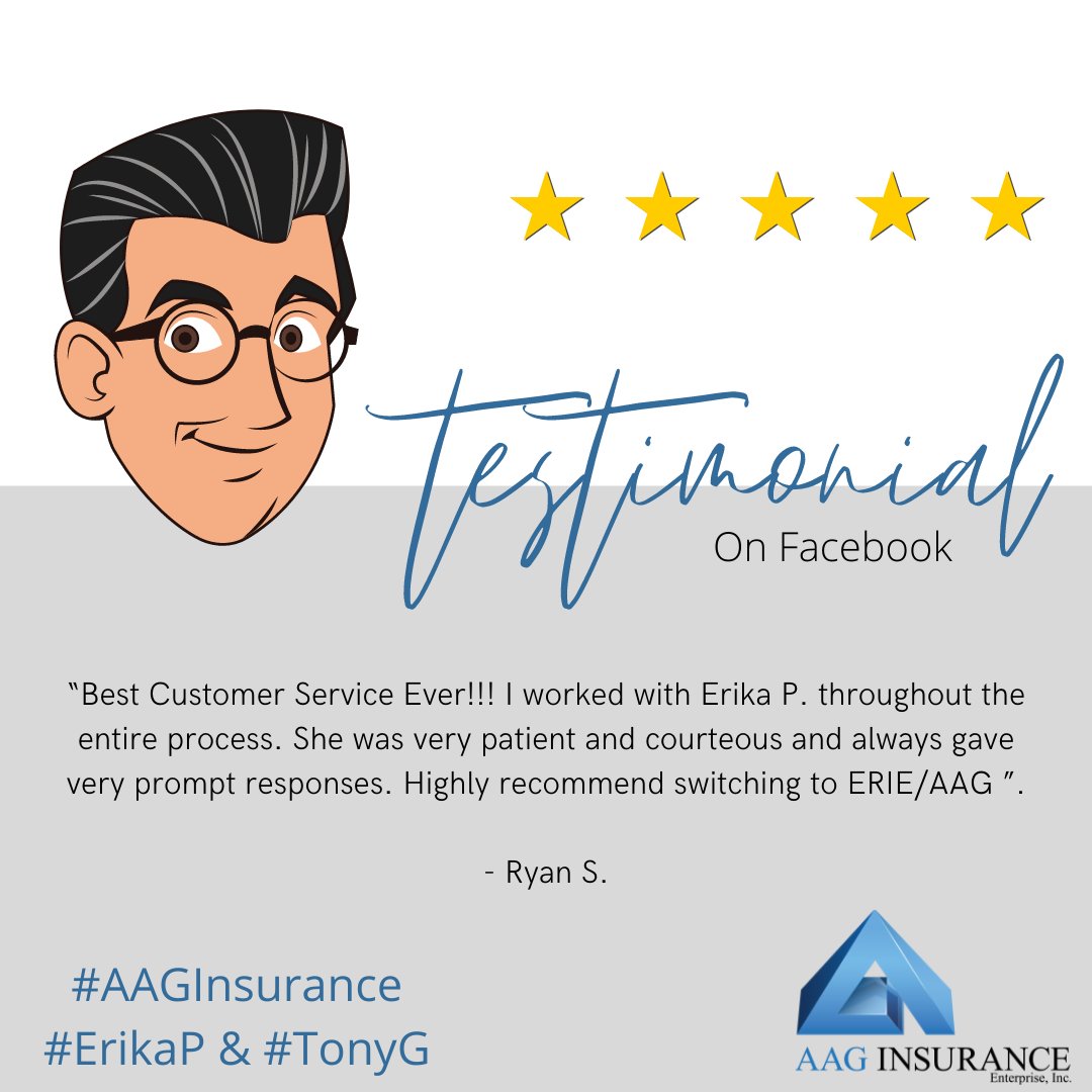 AAGInsurance1's tweet image. A sincere thank you to Ryan S. for taking the time to share this review on Google.  AAGInsurance.com #LocalInsuranceAgency #HarfordCounty #TonyG