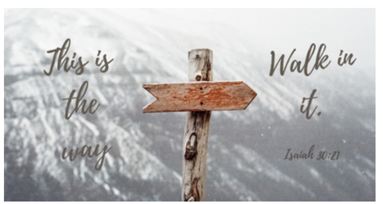 “Your ears shall hear a word behind you, saying,“This is the way, walk in it,” Whenever you turn to the right hand Or whenever you turn to the left.”
Isaiah 30:21 NKJV
#TheWord #VerseOfTheDay #GTAMinistries