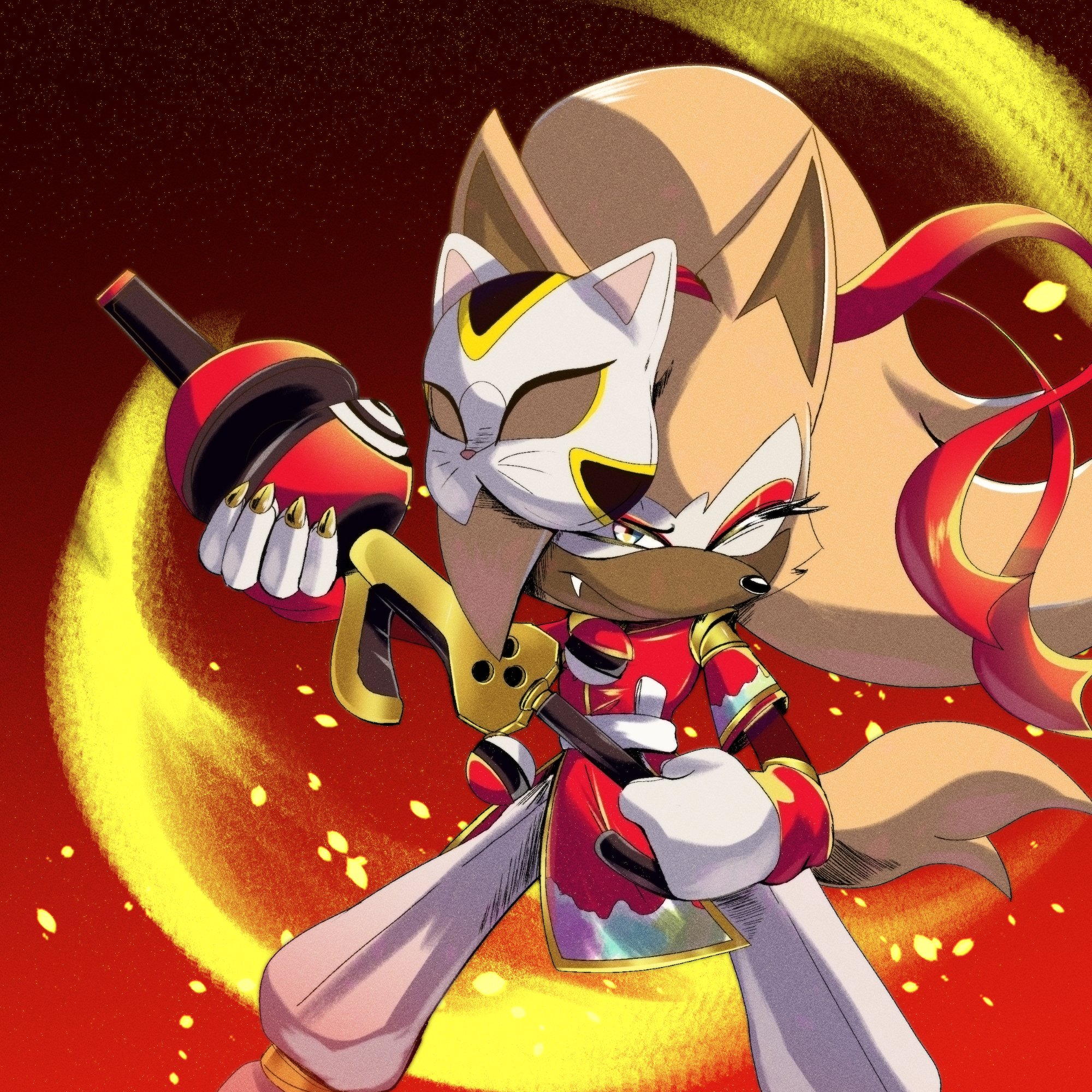 Shadow the Hedgehog x Whisper the Wolf, Sonic the Hedgehog