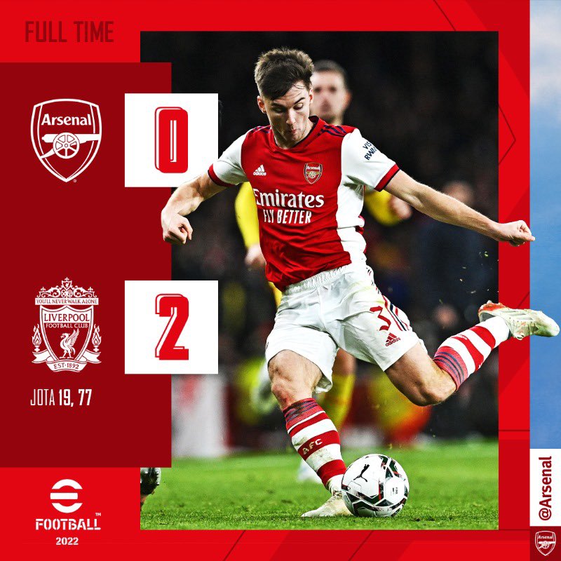 imfuraluc01's tweet photo. Arsenal iyo ibyutse ikaba Arsenal! 

0-2… Red card! Umunyeshuli biranze! 

#CarabaoCup Final: 

Chelsea vs Liverpool 

Congz #TheKops https://t.co/bmTBLHDwIi