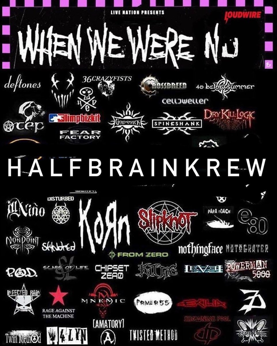 halfbrainkrew's tweet photo. hbk festival debut!!! 🔪🧠 can’t wait for korn and slipknot to open for us #trampstamp #adidastracksuit #mentholcigarettes #dreads https://t.co/30tgTQrC3k