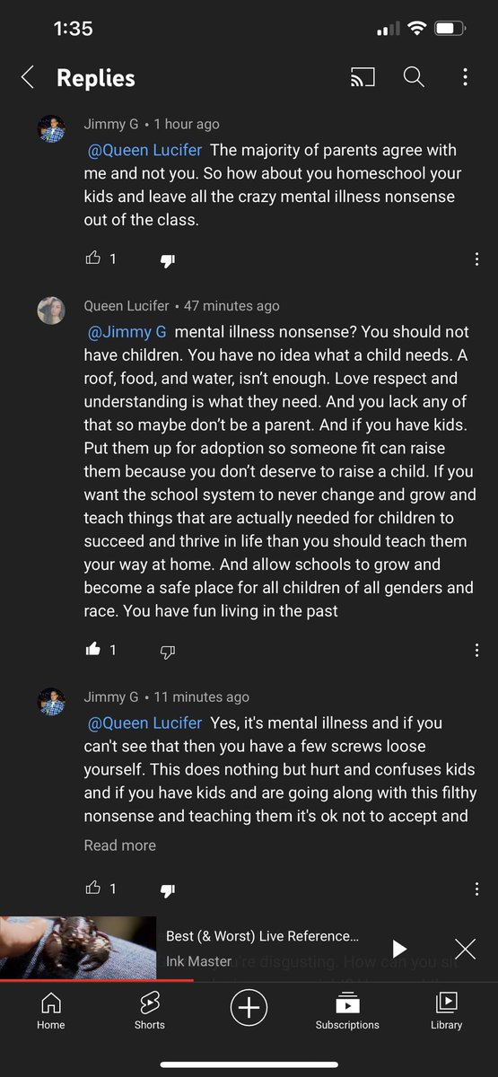MiaDanielle27's tweet photo. Thought this was funny. This guy said pronouns shouldn’t be taught in school because of the they/them pronouns being recognized. Then called anyone in the #lgbtq community mentally ill. Sometimes I think this world is going backwards 🤦🏽‍♀️ https://t.co/Q7xPjORFWy