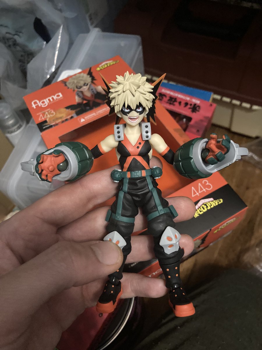 TheyAreNotDolls's tweet photo. Practically giving shit away sale 1 of 3:
Revoltech woody (used) $45+ship
Figma Deku (used) $55+ ship 
Figma Bakugo (broken) $35+ ship
PayPal F&amp;F only https://t.co/XSuXm2V99Z
