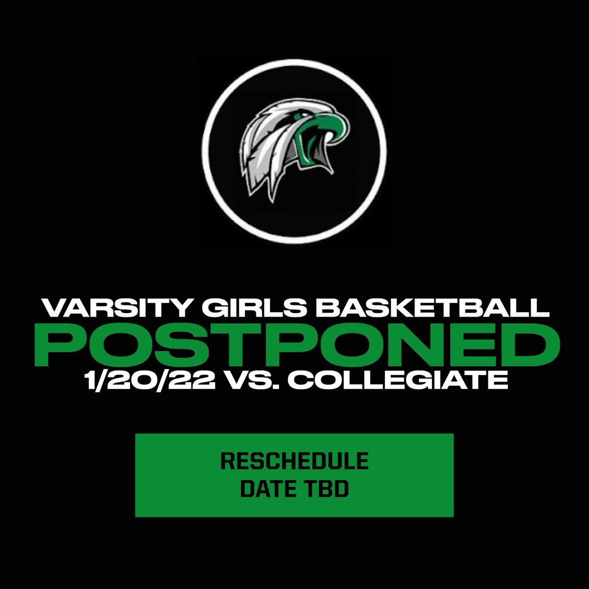 🚨Urgent Schedule Update for Tonight🚨

Due to a transportation issue, tonight varsity basketball games have been canceled!