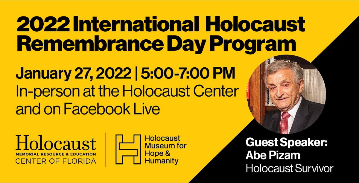 Holocaust Center tweet media