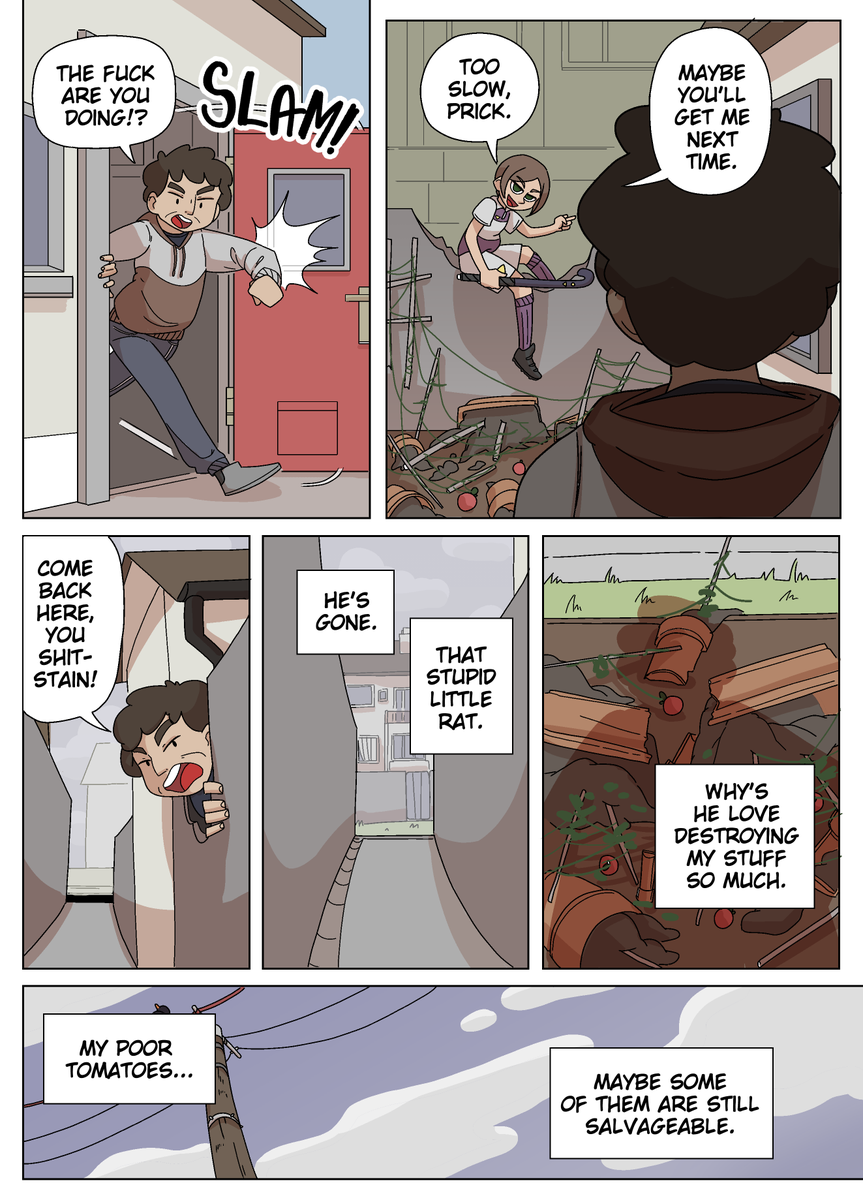 ImpUnderneath's tweet photo. (1/6) 22 page #TSF #tgtransformation comic.  Two guys  find a magic medallion that lets them transform into a copy of their annoying MILF neighbour. Transformations on pages 8 and 14. https://t.co/TX9shhVQWn