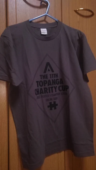 トパチャリTシャツ当選記念
#トパンガチャリティ 