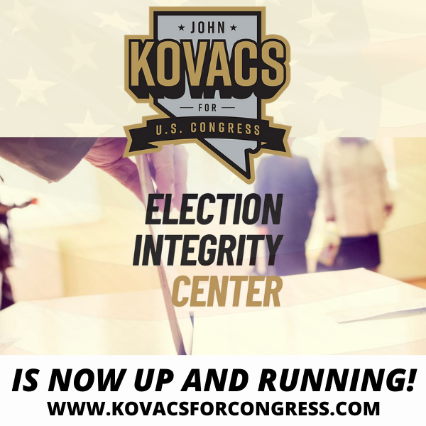 KovacsForNV3's tweet photo. You have voiced your concerns about Election Integrity, and I was listening. As such, I am proud to introduce to you our Election Integrity Center!
https://t.co/rwKJiTgREW
#ElectionIntegrity #NV03 #Nevada #USCongress #AprilBecker #SusieLee #SaveAmerica #AmericaFirst https://t.co/942NkqZ7Fr