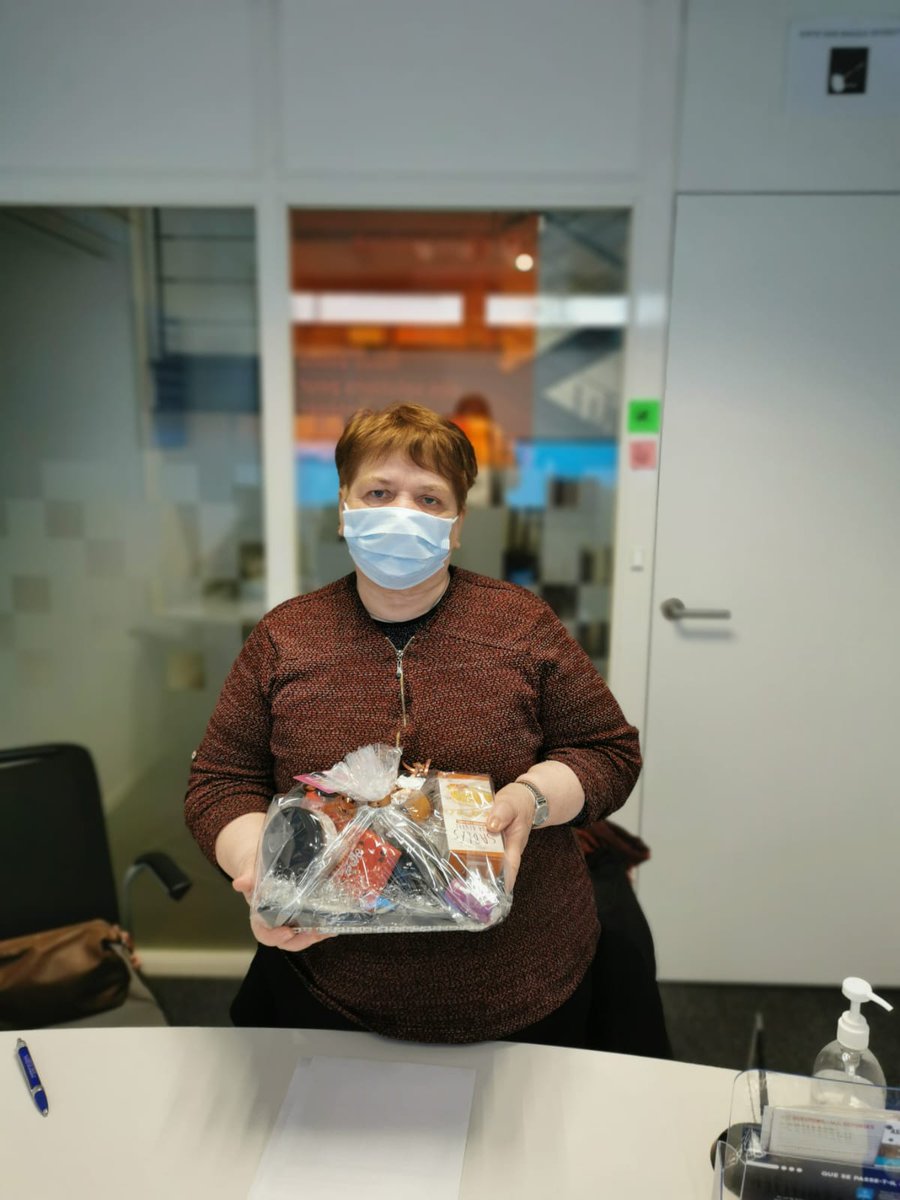 Des sociétaires heureux au CMB
Ste- Thérèse !
Quelques gourmandises offertes suite à notre concours de fin d'année en partenariat avec l'association dont nous faisons partie : "L'association des commerçants de la croix Saint Lambert"
<a href="/cmarkea/">Crédit Mutuel Arkéa</a> <a href="/CreditDd22/">Crédit Mutuel DD22</a> <a href="/CMBretagne/">CMBretagne</a> @