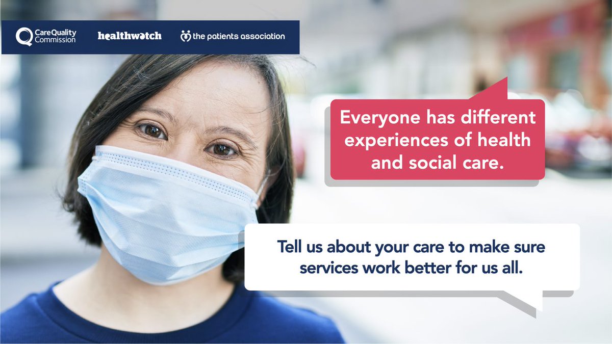 CareQualityComm's tweet photo. Health and care staff are doing everything they can to provide the best possible care during this difficult time

Your feedback helps us to identify what could be improved, as well as celebrate great care!

#BecauseWeAllCare

https://t.co/viCTa1cAvv https://t.co/KAFugODaAR