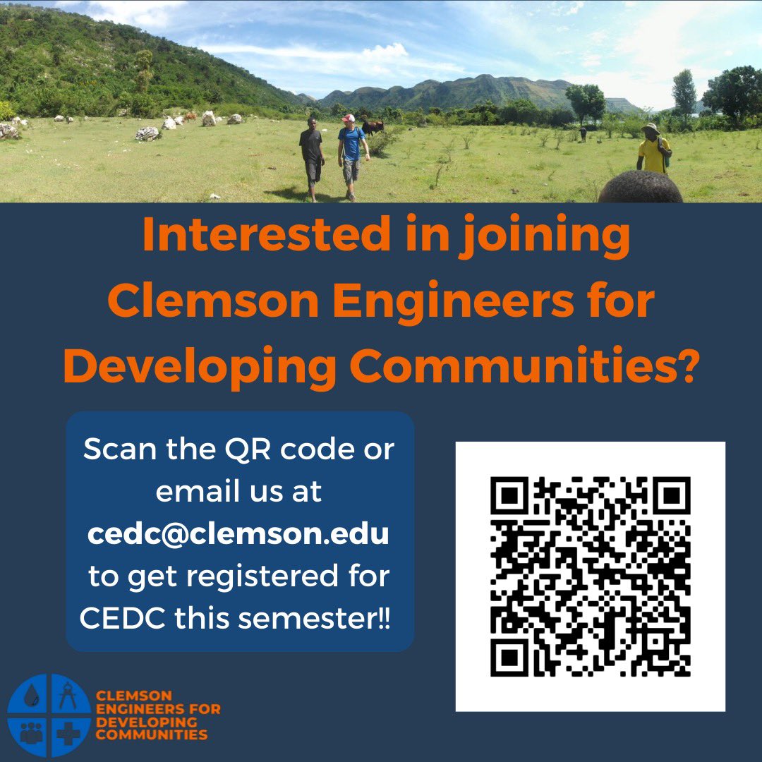 CU_CEDC's tweet photo. Whether we saw you last night at Tiger Prowl or you couldn’t make it please make sure to fill out the google form attached to the QR code above! This will allow us to answer any questions you may have or get you registered for CEDC this semester!! https://t.co/3Os2V1a304
